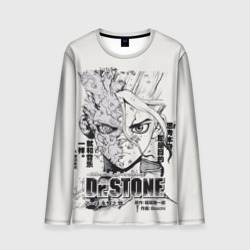 Мужской лонгслив 3D Dr. Stone Senkuu