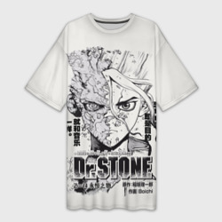 Платье-футболка 3D Dr. Stone Senkuu