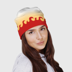 Шапка 3D Шинджуро Ренгоку KNY - фото 2