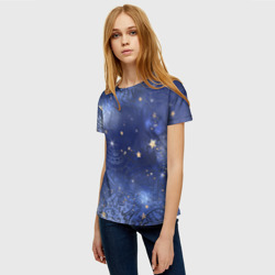 Женская футболка 3D Небо в стиле Стимпанк - фото 2