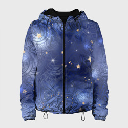 Женская куртка 3D Небо в стиле Стимпанк