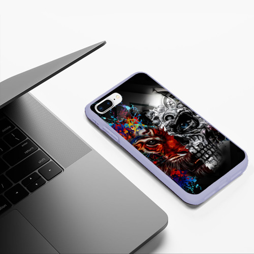Чехол для iPhone 7Plus/8 Plus матовый с принтом TIGER, фото #5