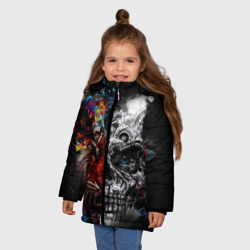 Зимняя куртка для девочек 3D Tiger - фото 2