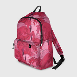 Рюкзак 3D Розовые фламинго