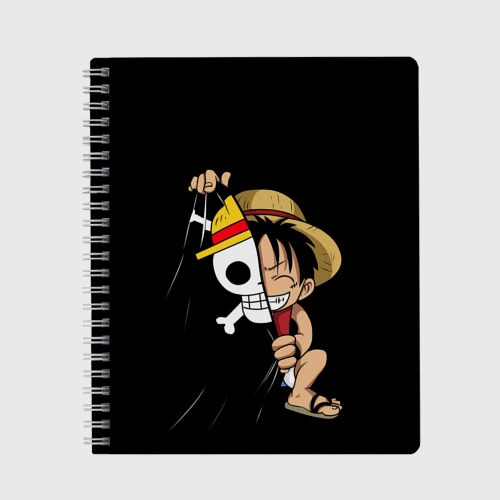 Тетрадь One piece Луффи череп символ