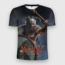 Мужская футболка 3D Slim Viking valheim