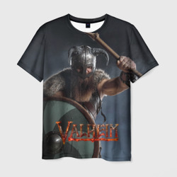 Мужская футболка 3D Viking valheim