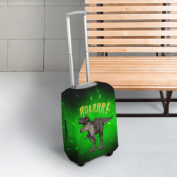 Чехол для чемодана 3D Roarrr! Динозавр T-rex - фото 2