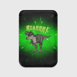 Картхолдер Magsafe магнитный Roarrr! Динозавр T-rex