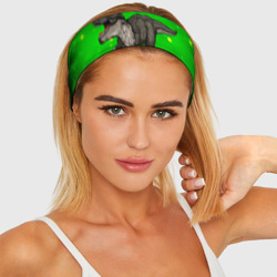 Повязка на голову 3D Roarrr! Динозавр T-rex - фото 2