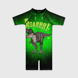 Детский купальный костюм 3D Roarrr! Динозавр T-rex
