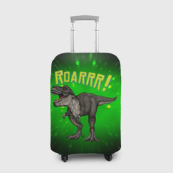 Чехол для чемодана 3D Roarrr! Динозавр T-rex