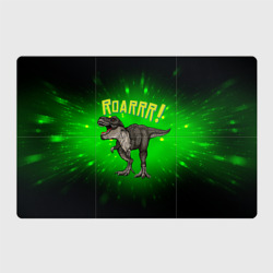 Магнитный плакат 3Х2 Roarrr! Динозавр T-rex