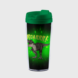 Термокружка-непроливайка Roarrr! Динозавр T-rex