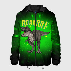 Мужская куртка 3D Roarrr! Динозавр T-rex