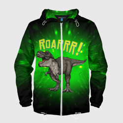 Мужская ветровка 3D Roarrr! Динозавр T-rex