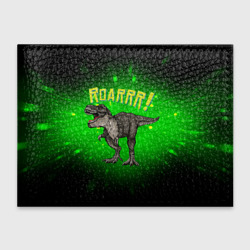 Обложка для студенческого билета Roarrr! Динозавр T-rex