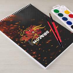 Альбом для рисования Dragon огненный дракон - фото 2