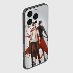 Чехол для iPhone 16 Pro силиконовый с защитой камеры Master of Skill Ye Xiu - фото 2