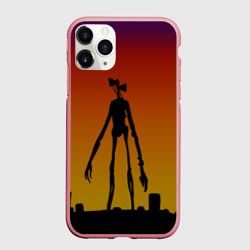 Чехол для iPhone 11 Pro Max матовый Сиреноголовый монстр