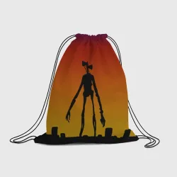 Рюкзак-мешок 3D Сиреноголовый монстр