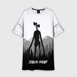 Детское платье 3D Siren head Dark forest