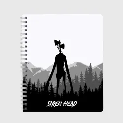Тетрадь Siren head Dark forest