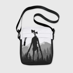 Сумка через плечо 3D Siren head Dark forest