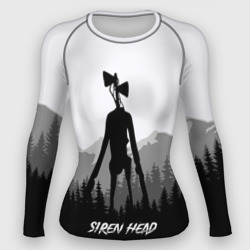 Женский рашгард 3D Siren head Dark forest