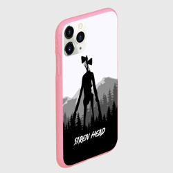 Чехол для iPhone 11 Pro Max матовый Siren head Dark forest - фото 2