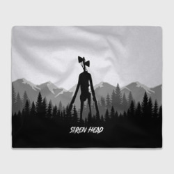 Плед 3D Siren head Dark forest