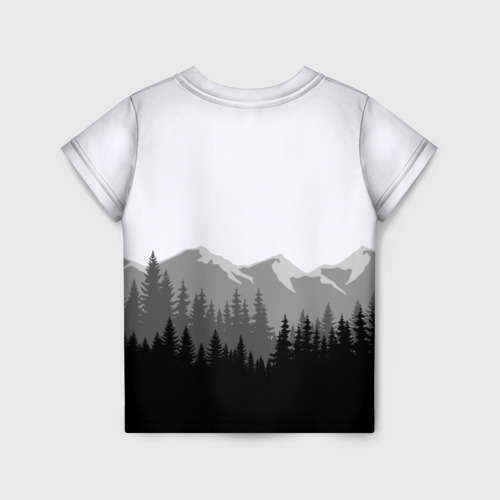 Детская футболка 3D Siren head Dark forest, цвет 3D печать - фото 2