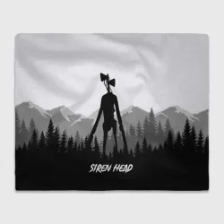 Плед 3D Siren head Dark forest
