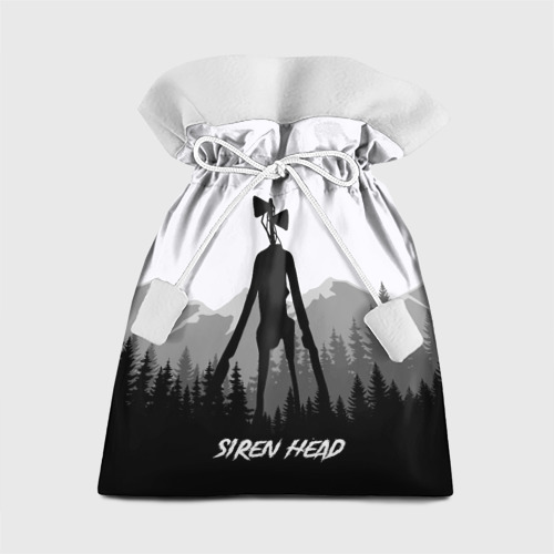 Подарочный 3D мешок Siren head Dark forest