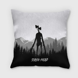 Подушка 3D Siren head Dark forest