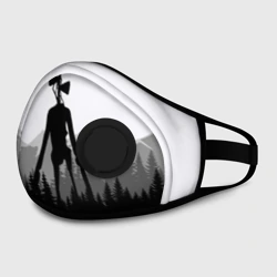 Маска из неопрена Siren head Dark forest