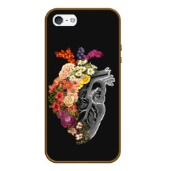 Чехол для iPhone 5/5S матовый Natural Heart. Dual