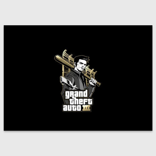 Поздравительная открытка Клод GTA 3