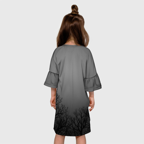Детское платье 3D Сиреноголовый, цвет 3D печать - фото 5