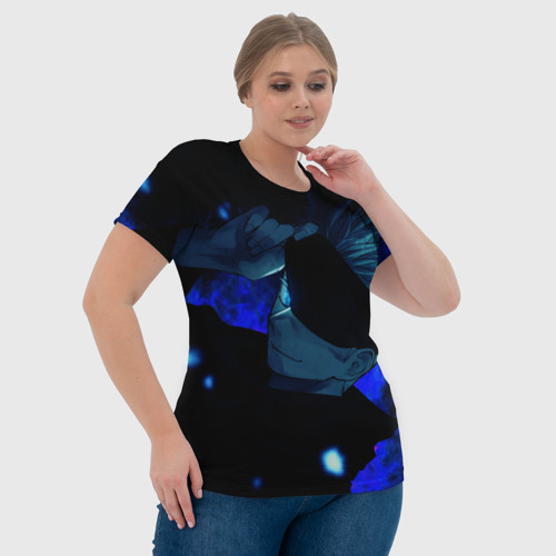 Женская футболка 3D Магическая битва, цвет 3D печать - фото 6