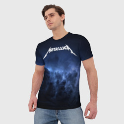 Мужская футболка 3D Metallica Металлика - фото 2