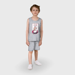 Детская пижама с шортами хлопок Рыцарь-горничная - фото 2