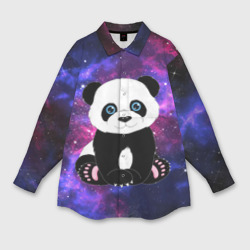 Мужская рубашка oversize 3D Space Panda