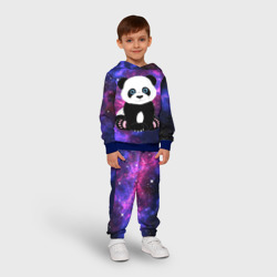 Детский костюм с толстовкой 3D Space Panda - фото 2