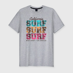 Мужская футболка хлопок Slim Surf