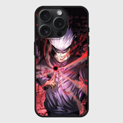 Чехол силиконовый для Apple iPhone 15 Pro матовый Магическая битва