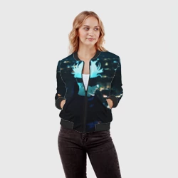 Женский бомбер 3D Магическая битва - фото 2