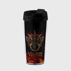 Термокружка-непроливайка Valheim символ черепа