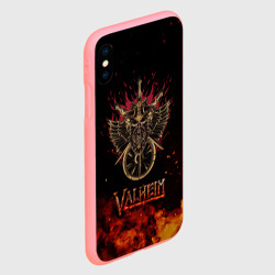 Чехол для iPhone XS Max матовый Valheim символ черепа - фото 2