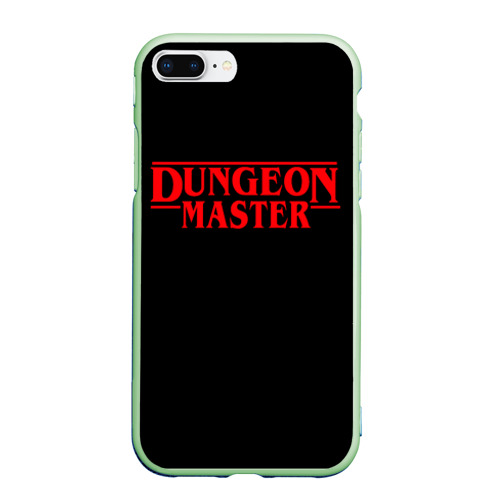 Чехол для iPhone 7Plus/8 Plus матовый Stranger Dungeon Master, цвет салатовый